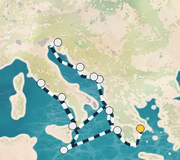 18 Night Athens to Trieste cruise