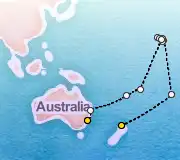 31 Night Auckland to Sydney cruise