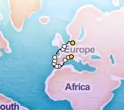 13 Night Savona to Hamburg cruise