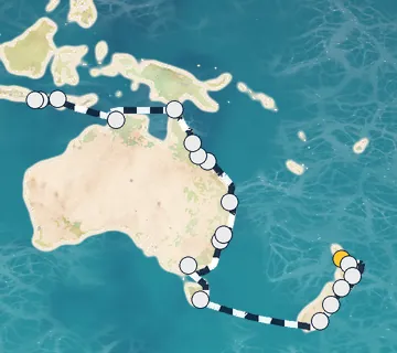 30 Night Auckland to Bali cruise