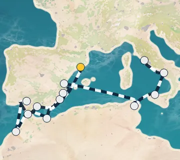 14 Night Barcelona to Rome cruise