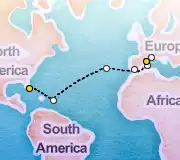 15 Night Miami to Barcelona cruise