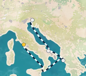 4 Night Rome to Monfalcone cruise