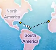 12 Night Tenerife to Miami cruise