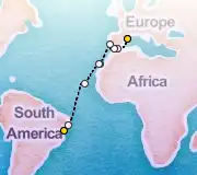 17 Night Barcelona to Salvador cruise