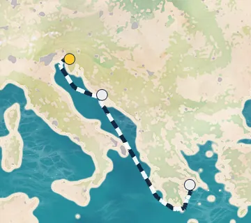 3 Night Trieste to Athens cruise