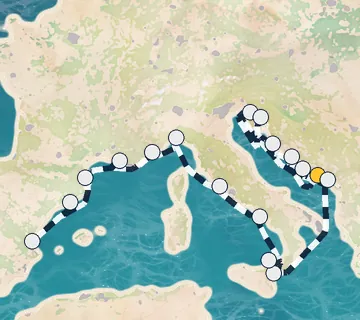 21 Night Dubrovnik to Barcelona cruise