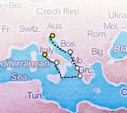 7 Night Trieste to Rome cruise