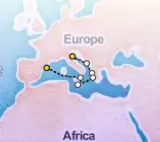 7 Night Ravenna to Barcelona cruise
