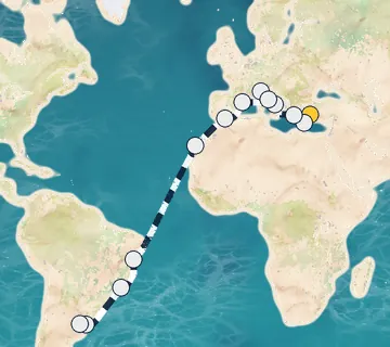 25 Night Ephesus to Buenos Aires cruise