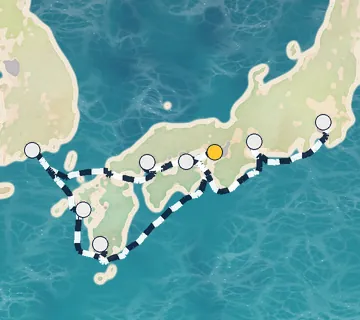 9 Night Kobe to Tokyo cruise