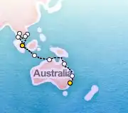 24 Night Singapore to Sydney cruise