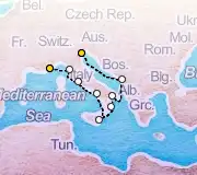 11 Night Nice to Venice cruise