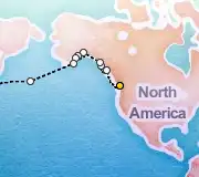 22 Night Vancouver to Tokyo cruise