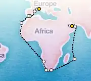 43 Night Savona to Abu Dhabi cruise