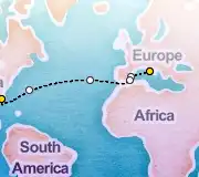 15 Night Rome to Tampa cruise