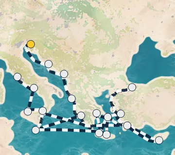 32 Night Trieste to Rome cruise