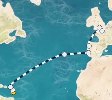 15 Night Fort-de-France to London cruise
