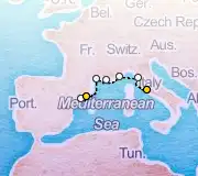 7 Night Barcelona to Rome cruise