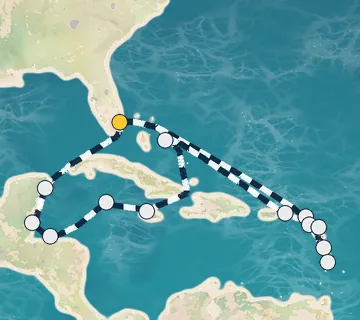 21 Night Ft. Lauderdale to Ft. Lauderdale cruise