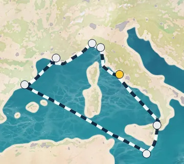 8 Night Rome to Rome cruise