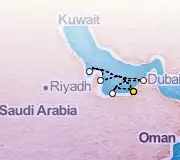 7 Night Abu Dhabi to Abu Dhabi cruise