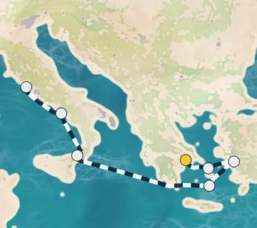 7 Night Athens to Rome cruise