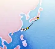 6 Night Naha to Tokyo cruise