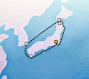 8 Night Tokyo to Tokyo cruise