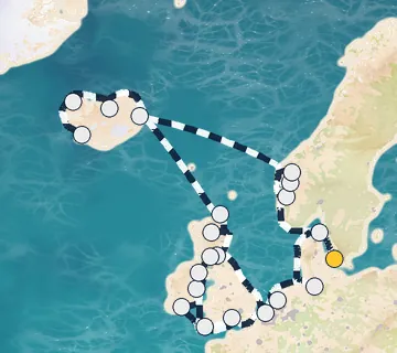 34 Night Copenhagen to Copenhagen cruise