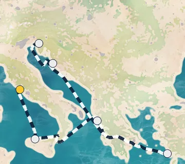 7 Night Rome to Trieste cruise