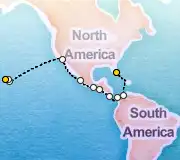 23 Night Ft. Lauderdale to Honolulu cruise