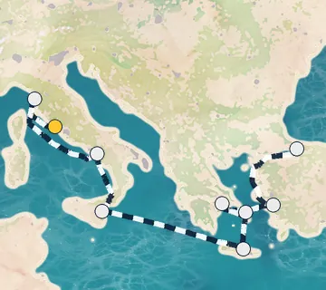 10 Night Rome to Istanbul cruise