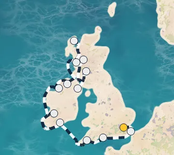14 Night Tilbury to Belfast cruise
