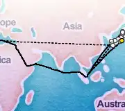23 Night Tokyo to At Sea cruise