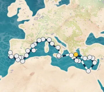 39 Night Athens to Lisbon cruise