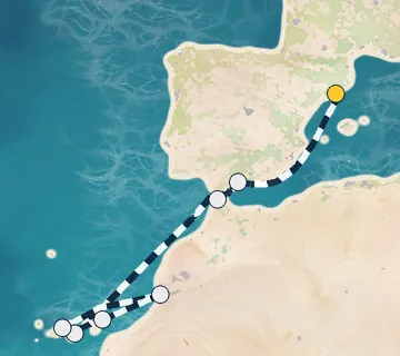 12 Night Barcelona to Las Palmas cruise