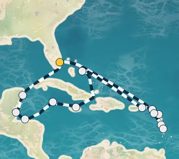 21 Night Ft. Lauderdale to Ft. Lauderdale cruise