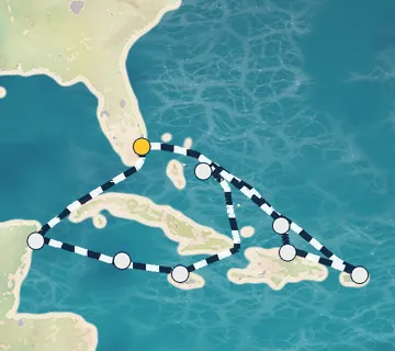 14 Night Ft. Lauderdale to Ft. Lauderdale cruise