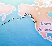 21 Night Vancouver to Tokyo cruise