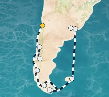 15 Night San Antonio to Buenos Aires cruise