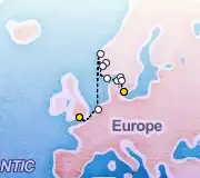 11 Night London to Copenhagen cruise