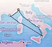 6 Night Savona to Savona cruise