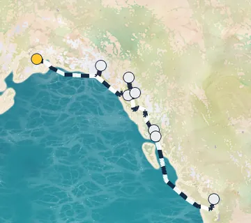 7 Night Whittier to Vancouver cruise