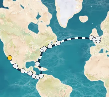 35 Night San Diego to Tilbury cruise