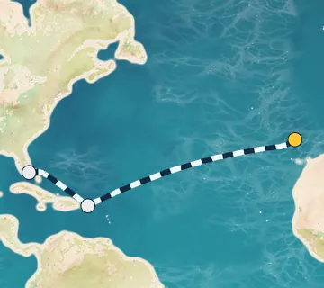 10 Night Funchal to Miami cruise