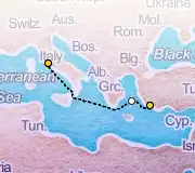 3 Night Rome to Marmaris cruise