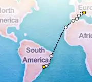 17 Night Sao Paolo to Portofino cruise