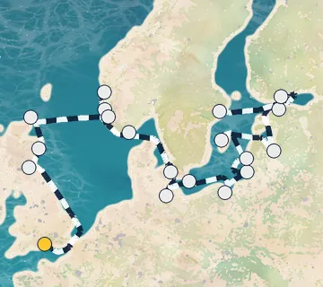 23 Night London to Stockholm cruise