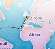15 Night London to Ft. Lauderdale cruise